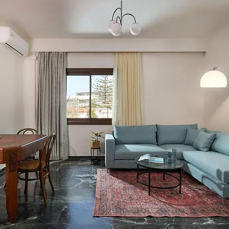 דירה Katsambas - Cozy Retro-luxury With Balcony *