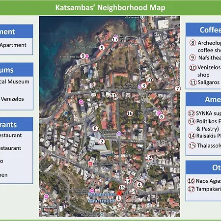 Апартаменты Katsambas - Cozy Retro-luxury With Balcony *