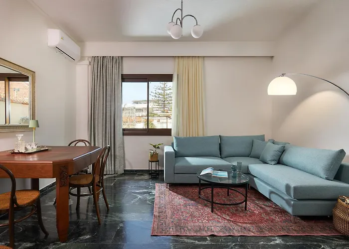 Апартаменты Katsambas - Cozy Retro-luxury With Balcony *