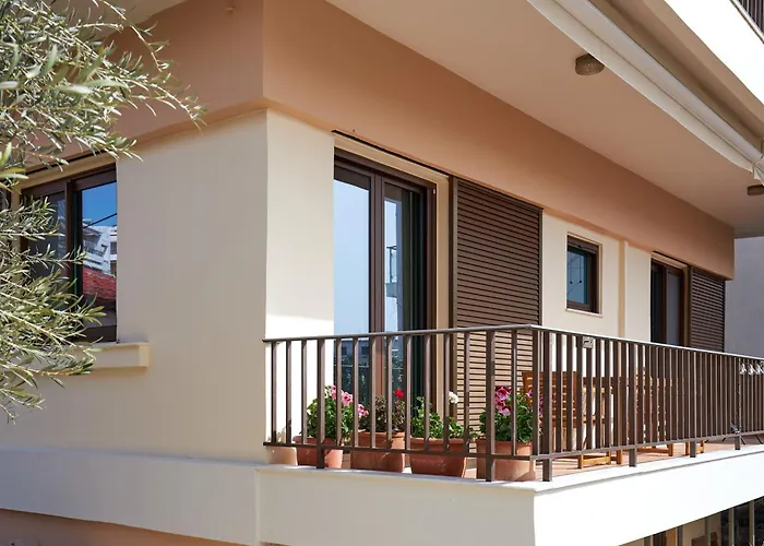 Апартаменты Katsambas - Cozy Retro-luxury With Balcony